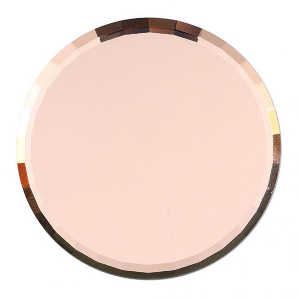 Mirror Glass Palette False Nail Tips Display