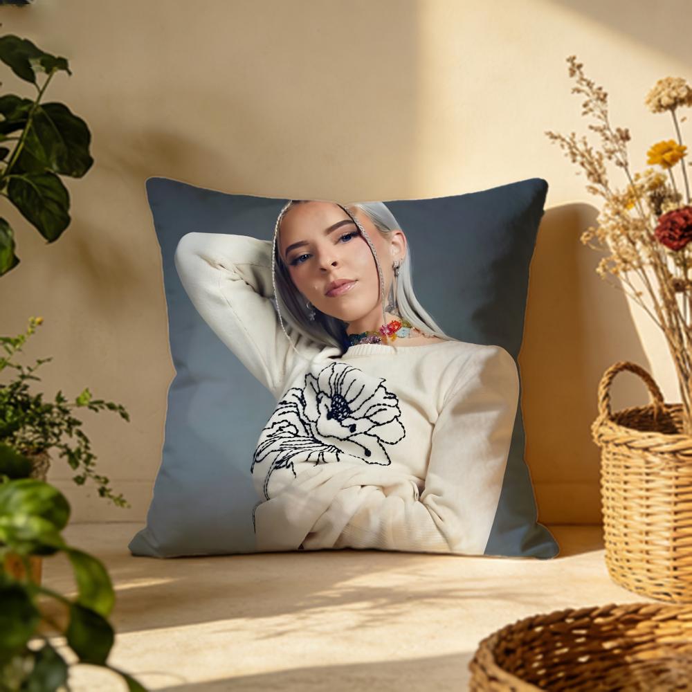Fashion Yyoung Mikoed Cushion Cover Versatile DoubleSided Pillow Case Fit for Sofa Bed Car Daily Decor