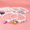 Cat Collar Pet Supplies Anti-choking Ethnic Jacquard Safety Necklace Adjustable Cat Collar With Bells