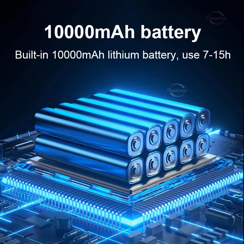 10000LM Solar Wiederaufladbare Campinglaterne Powerbank LED Zeltlicht Starker Magnet Taschenlampe Reparatur Notlampe