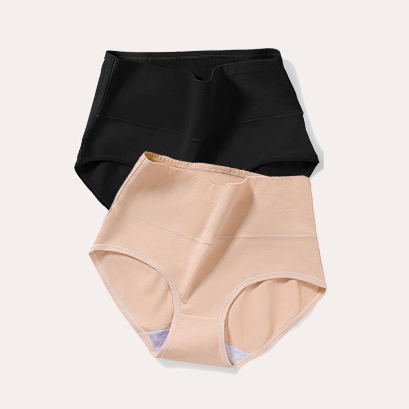 Bragas de algodón para mujer Calzoncillos 2Pcs / Set para ropa interior  femenina Damas Sexy Lencería Pantalones cortos Pantys Underpanties Cintura  alta Plus Size comprar a buen precio — entrega gratuita, reseñas