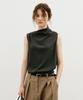 ARTID Cowl Neck Sleeveless Blouse_Charcoal