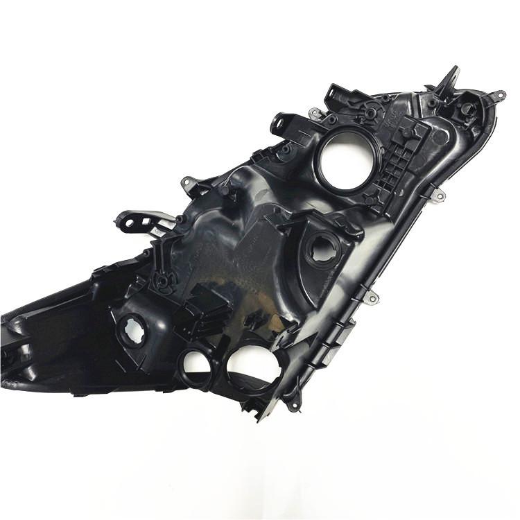 Compatible Rear Shell Base for 2015-2018 Toyota Crown Headlight, Black Plastic