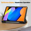 Tablet Protective Cover For Lenovo Idea Tab11 TB336FU Three Fold TPU Pen Slot Soft Shell  Case