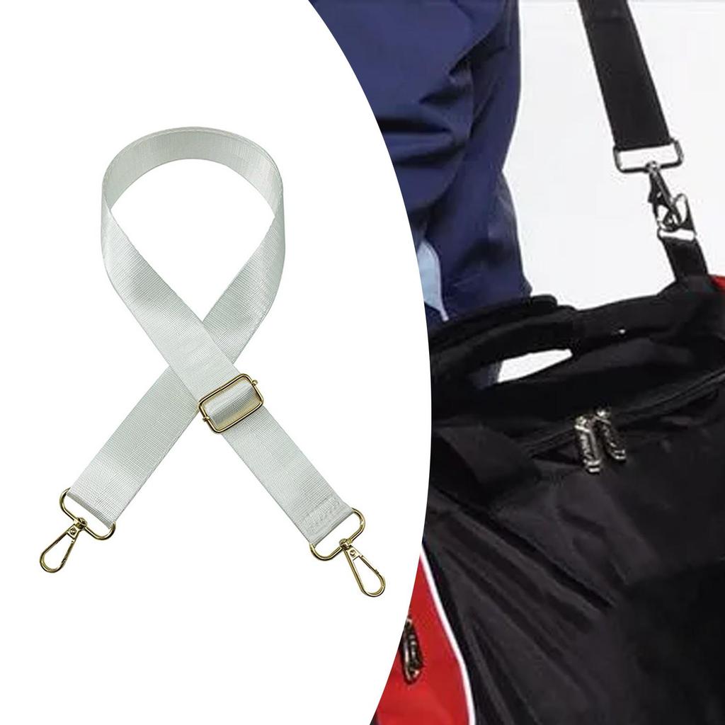 Shoulder Bag Strap Crafts Belt Crossbody for Clutch Tote Pouch White