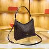 New Bag - Shoulder Messenger Bag with Retro Print  Casual Feminine Bag  Donut Bag  Tide  Elegant Style  Chic Look