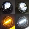 YIBO Motorcycle Headlight 5.75 Inch Headlight LED Headlamp Projector Driving Light with DRL High