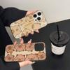 Cute Cartoon Capybara For iPhone 15 16 17 14 13 12 11 Pro Max 16E 16 Plus 17 Air Corrugated Shockproof Phone Cover