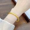 Sifang Xiangyun Bracelet Women's High-end Solid Hoop Bracelet