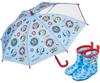 Skater Rain Boots Shoes Boots for Children Paw Patrol 23 with Reflective Tape 15cm RIBT15-A