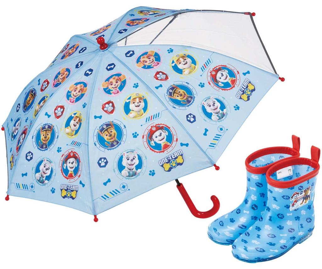 Skater Rain Boots Shoes Boots for Children Paw Patrol 23 with Reflective Tape 15cm RIBT15-A