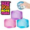 Schylling Needoh Nice Cube Сенсорна іграшка-стискалка З надзвичайно міцним стисканням Зняття стресу Тривожність Сенсорна іграшка Кубик 2,25" Подарунки на вечірку