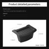 For Tesla Model Y Launch 2025 Juniper Car Armrest Rear Storage Box Tray Accessories Tidying TPE Black