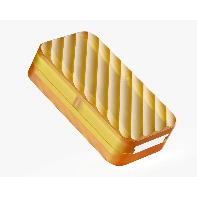 

Механический толкающий слайдер Магнетизм для магнитного вращения EDC Office Trendy Decompression Toy Slide Relief Toys жёлтый