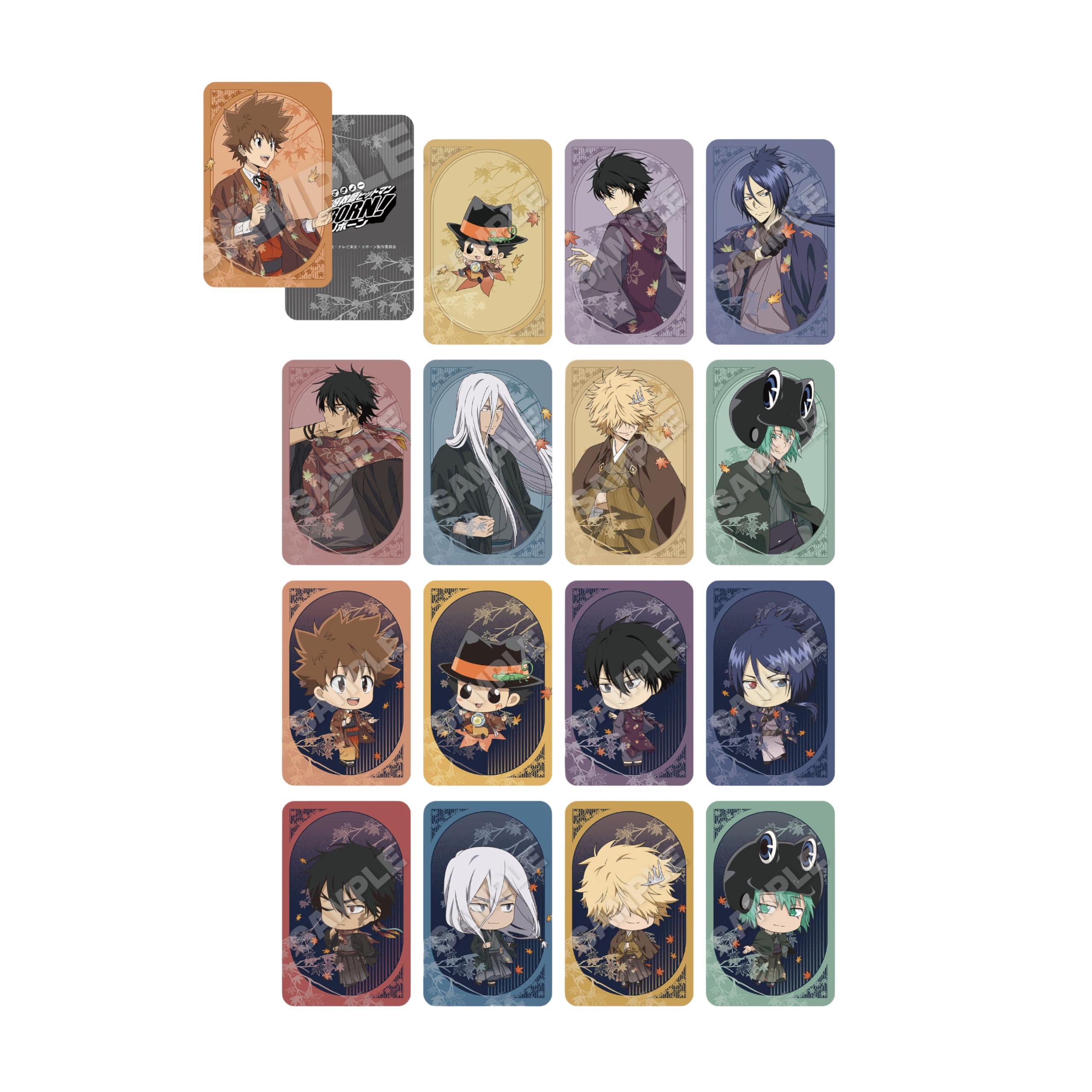 Катекё Хитмэн Возрождается! Торговые голографические карты Осенняя версия кимоно. Коробка из 16