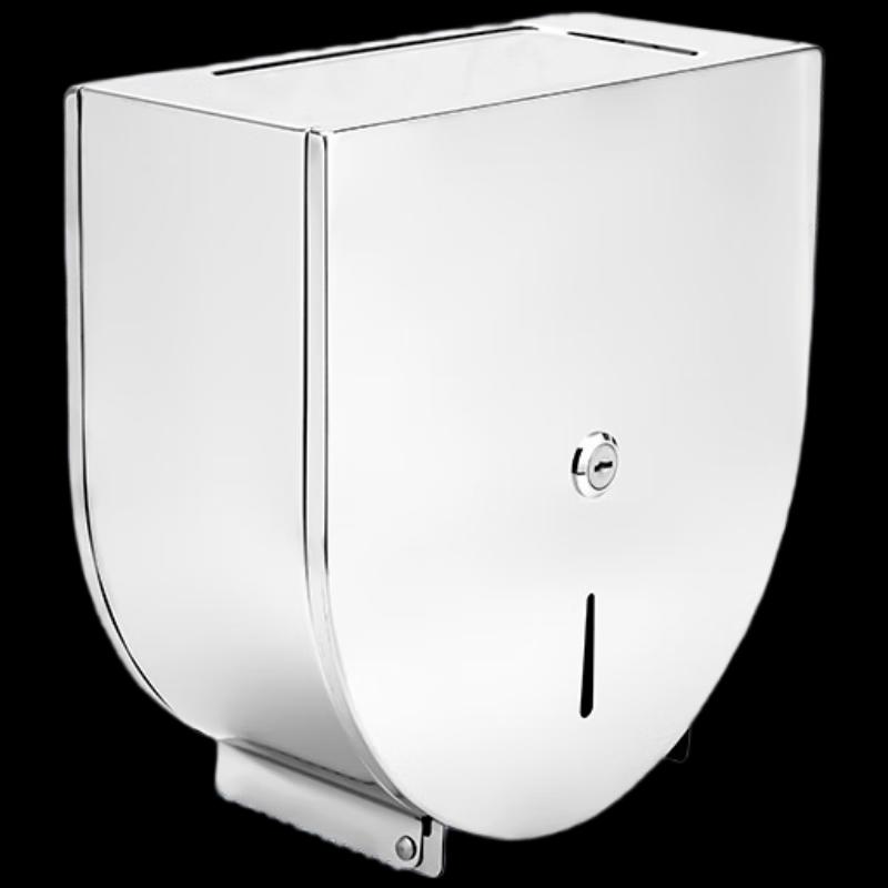 Wall-Mounted Stainless Steel Toilet Paper Holder