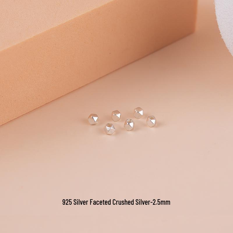 Perles Libres en Argent Sterling 925 pour la Fabrication de Bijoux DIY: Perles intercalaires pour bracelets et colliers