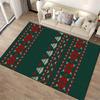 Festive Nordic Pattern Rug Non-slip rug suitable for living room and bedroom sofas