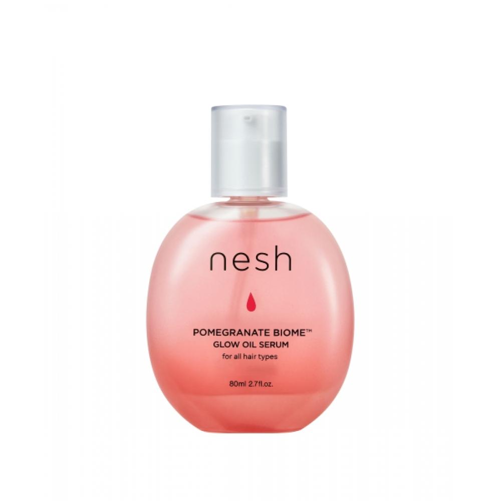 Nesh [set Of 2] Airy Texture Hair Wax 50ml   Pomegranate Biome Glow Oil Serum 80ml