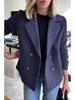 Women's Woolen Suit Collar Casual Coat - 2025 Spring Collection