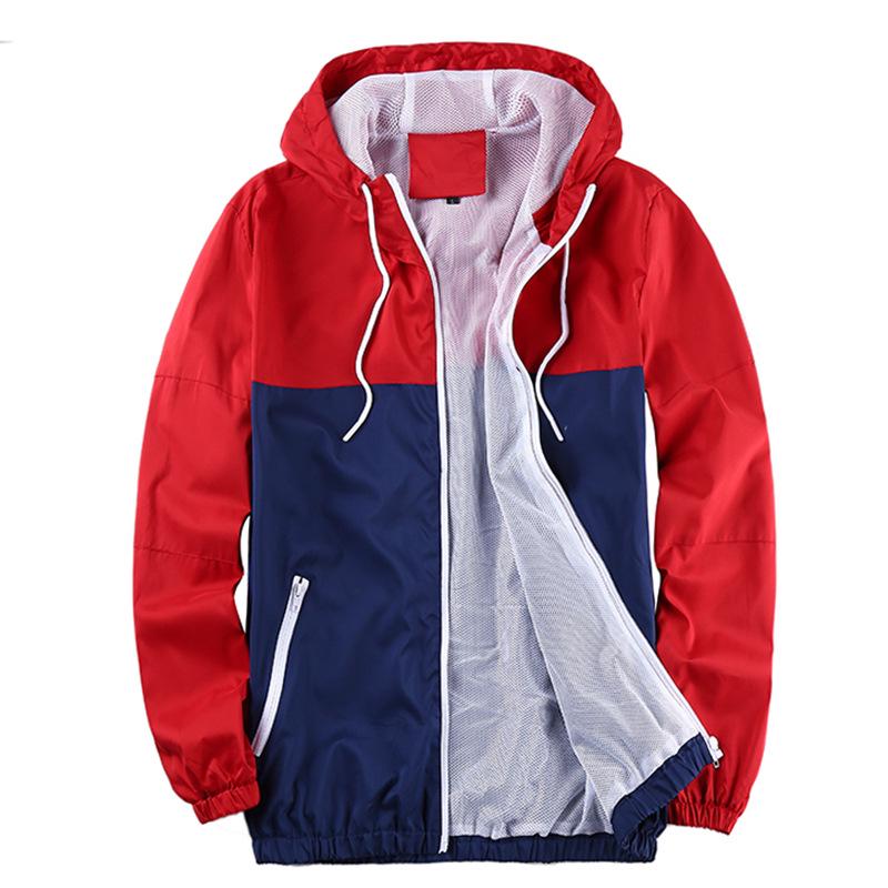 Men's Autumn Camouflage Sports Jacket - Breathable, Colorful Mesh Design