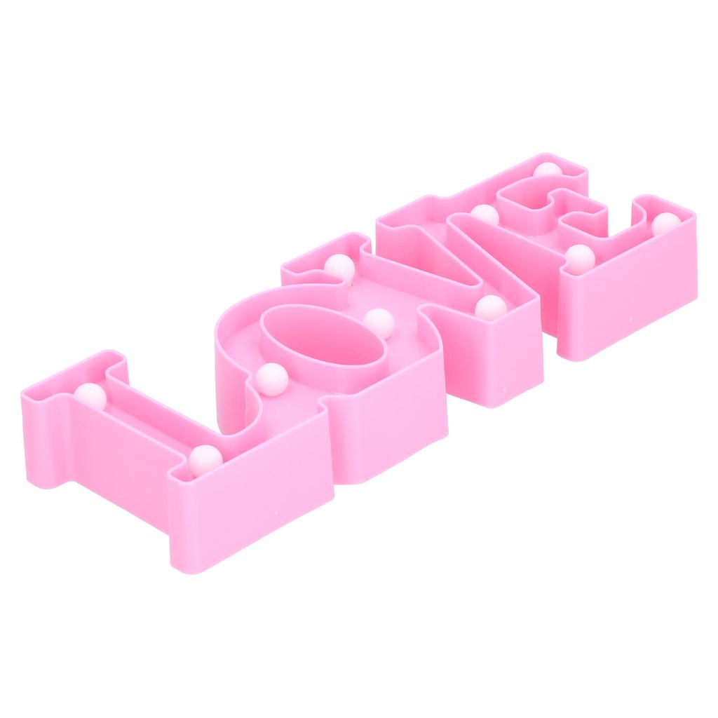 LOVE Lamp 10LED Night Light for Proposal Confession Wedding Anniversary Party Warm White