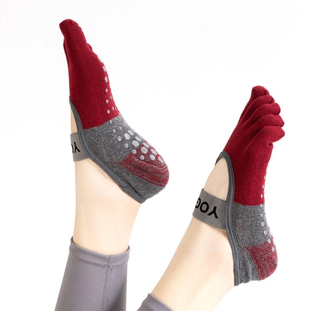 Cotton Pilates Socks Anti-slip Sports Socks New Yoga Socks Ladies