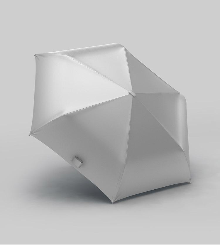 Umbrelă Compactă Automată OLYCAT Argintiu Titan - Protecție UV Umbrelă de Ploaie și Soare