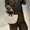 2026 Autumn/Winter Handmade Natural Shell Women's Bag - High-End Niche Design with Trendy, Unique Style