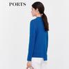 Ports Women's 100% Wool Round Neck Knit Sweater