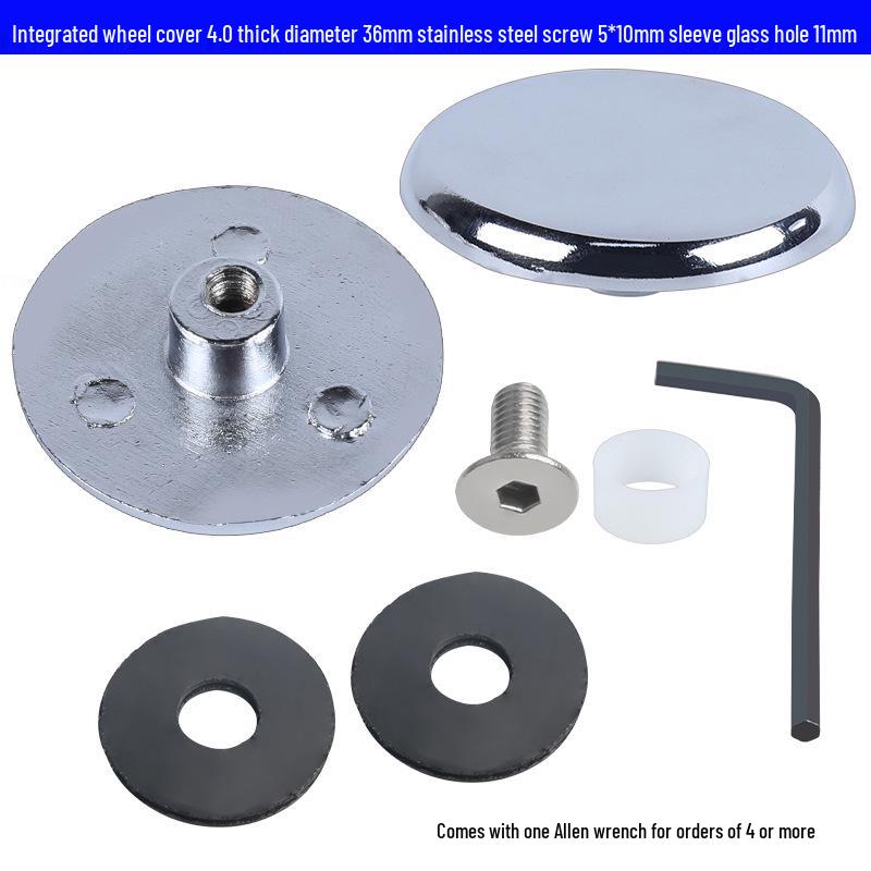 Sliding Shower Door Copper Roller & Pulley Set for Glass Bathroom Doors