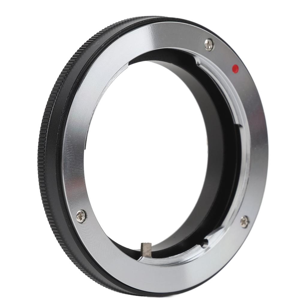 Lens Mount Adapter Ring for OM‑4 3 Aluminum Alloy Lens Mount Adapter for OM Mount Lens to 4 3 Camera for E620 E520 E450