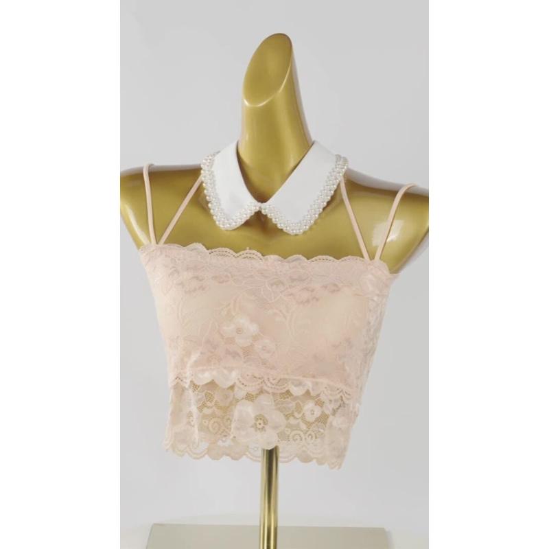 Colletto Falso con Perle e Gioielli Colletto Artistico Elegante con Perline e Gioielli Sciarpa Dolce Sciarpa Decorativa Falsa