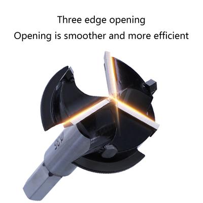 Woodworking Tools Forstner Drill Bit Kit Hole Saw Cutter Milling Opener 35mm Hinge Cutter Tools 12mm Depth Opener