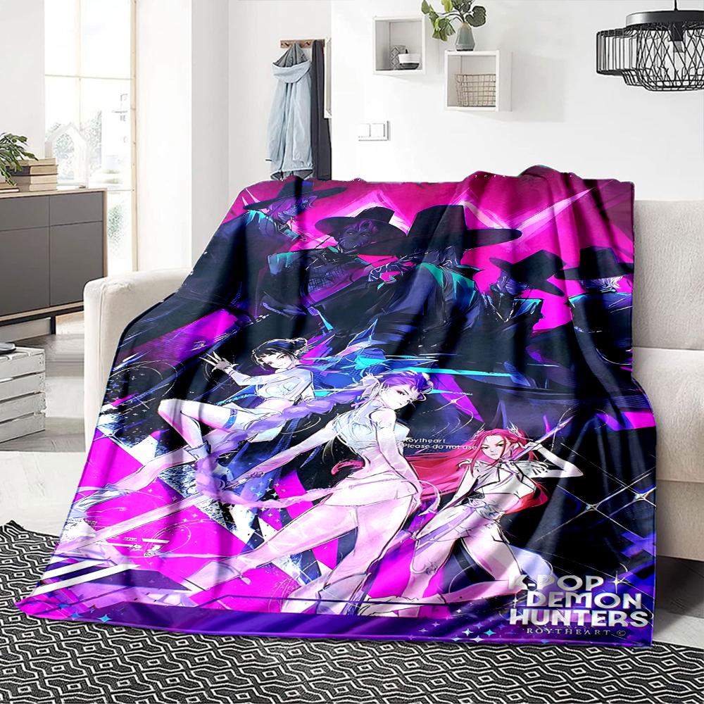 1Pc Fantasy Tiger Girl Blanket For Couch Bed Plush Cozy Fuzzy Blanket Super Soft Warm Blankets For Fall And Winter 0918191