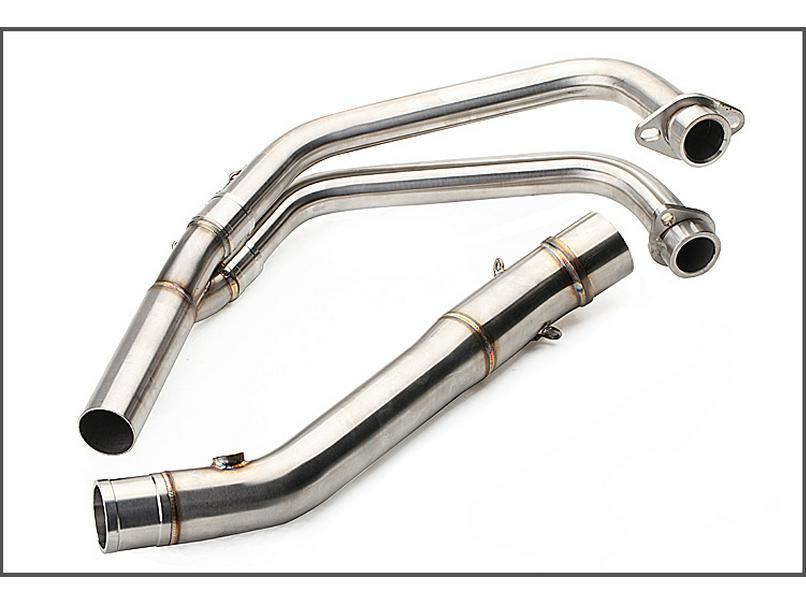 Stainless Steel Exhaust Front Pipe for YZF-R3/R25 Motorcycle Modification (Non-destructive Installation)