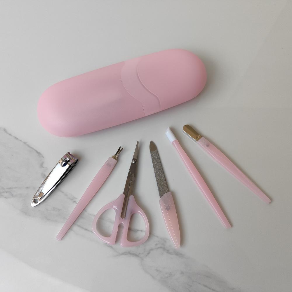 30-Piece Stainless Steel Manicure & Pedicure Set with Nail Clippers, Eyebrow Tweezers, and Blackhead Tools