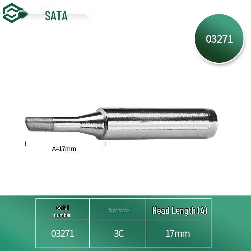 SATA Lead-Free Internal Heat Soldering Iron Tip