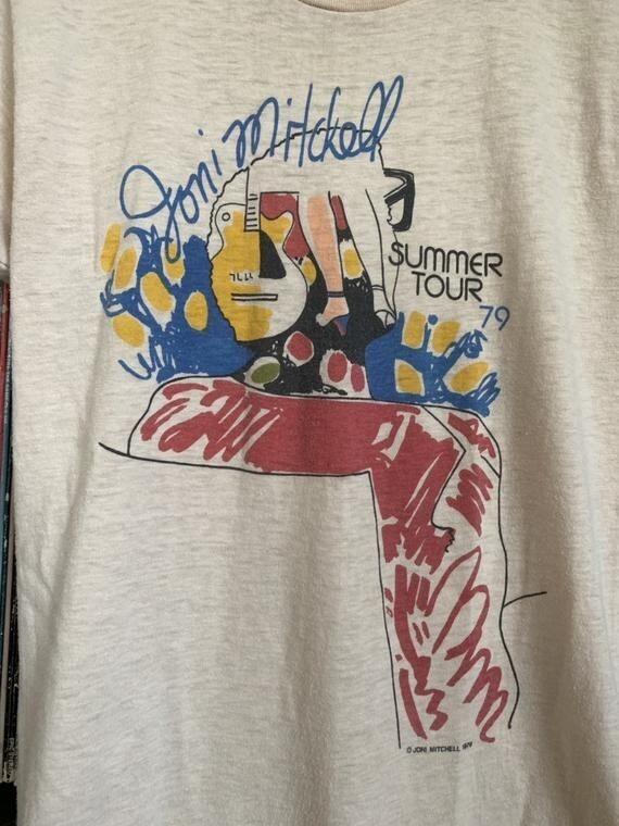 

Vintage 1979 Joni Mitchell Concert Tour T Shirt 70 s IM0493 Unisex T-Shirt M