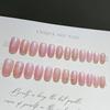 B640 Magic Mirror Ice Grape Nail Art Crystal Powder & Patches