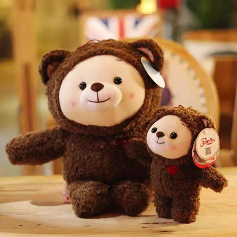 

25/35cm Rainbow Ruby Teddy Bear Plush Toy Kawaii Stuffed Animal Bear Dolls Cute Ruby Bear Soft Toy for Children Birthday Gifts 25cm