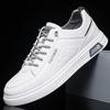 One-pedal Men's Shoes Spring and Autumn New Shoes Versatile Breathable Little White Shoes Casual Sports Shoes Lightweight Board Shoes