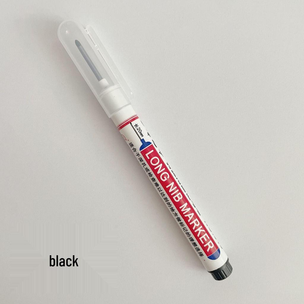 20mm Deep Hole Long-Head Multi-color Quick-Dry Waterproof Tile & Woodworking Marker Pen