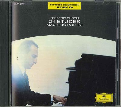 CD MAURIZIO POLLINI - Chopin: Etudes Op.10/25 POCG7008 POLYDOR Japan Classical Used