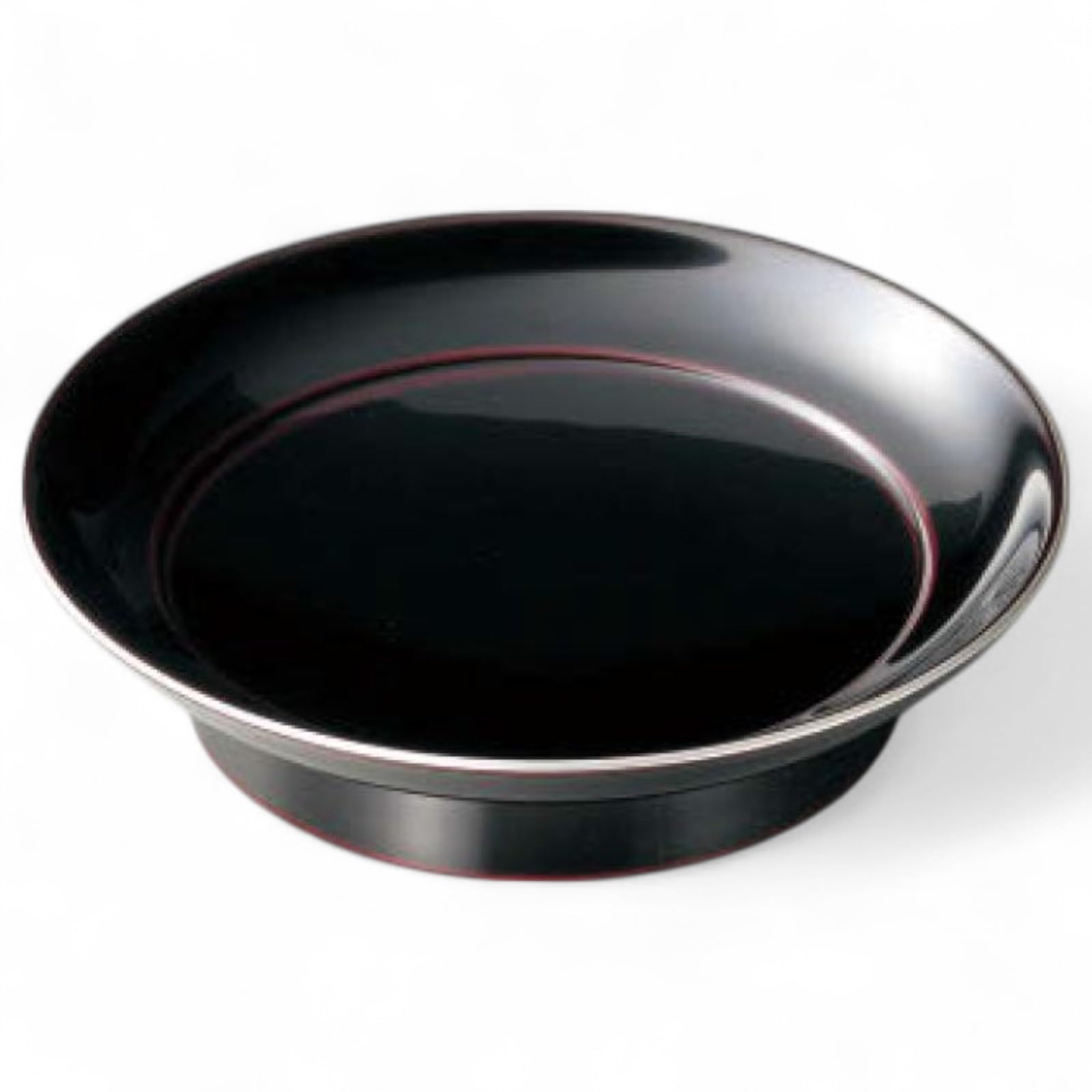 

Set of 5 Lacquerware Made in Japan J-kitchens Hand-painted Plates, PID-530483,