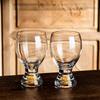 High-grade Craft Brewing Wheat Root Beer Cups Home Creative Cold Drink Cups Juice Cups Wine Cups Creative Gold Foil Beer Cups