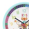 10 Inch Analog for Kids Non Ticking Teaching Clock Educational Tool Learning Bedroom