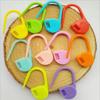500Pcs Plastic Stitch Markers - Colorful Locking Knitting Needle Clips for Crochet & Sewing