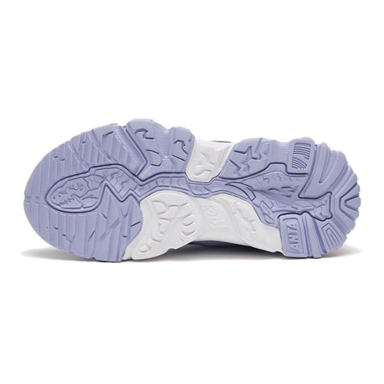 Anta Kids Summit 2.0 Non-Slip Wear-Resistant Warm Casual Shoes Kids Casual Shoes Black Blue 322246973-8