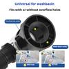 Complete set of anti-odor sealed drain pipe fittings for washbasins bathroom sink pop-up drain pipes, and basin drainers